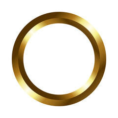 Obraz premium Gold Circle