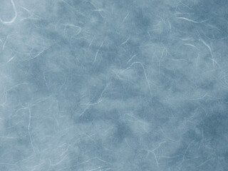 Obraz premium 手漉き和紙・雲龍紙（藍色）