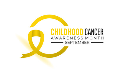 Vector illustration on the theme of Childhood Cancer awareness month observed each year during September.