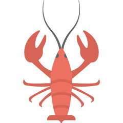 Shrimp Vector Icon 