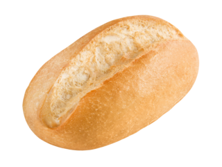 1 Brötchen und transparenter Hintergrund