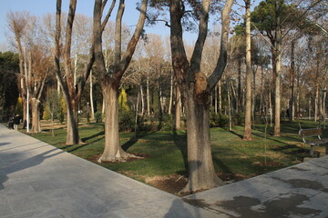 Hasht Behest Garden in Isfahan, Iran.