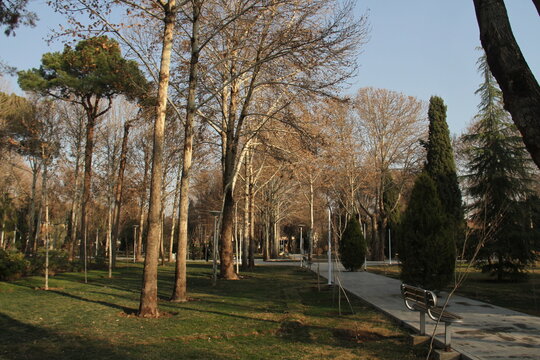 Hasht Behesht Garden. It is a public garden in Isfahan Iran. 