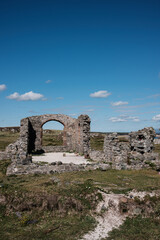ruins of the church