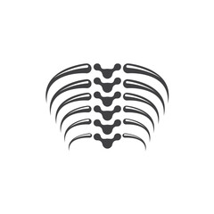 rib icon vector element design template