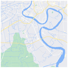 city map for any kind of digital info graphics and print publication.
