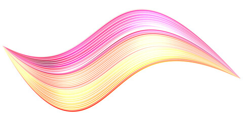 Abstract lines transparent