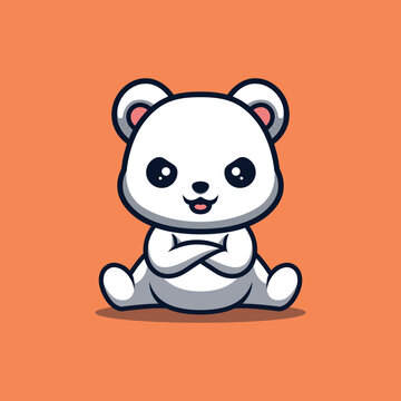 Panda Sitting On Cloud Cute Creative Kawaii Cartoon Mascot Logo Royalty  Free SVG, Cliparts, Vectors, and Stock Illustration. Image 190158369.