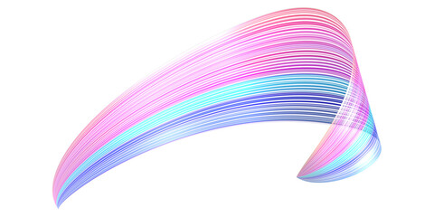 Abstract lines transparent