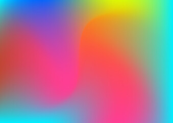 Colorful gradient abstract banner background