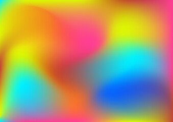 Obraz premium Colorful gradient abstract banner background