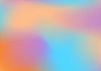 Obraz premium Gradient red yellow orange green blue pink blur abstract background