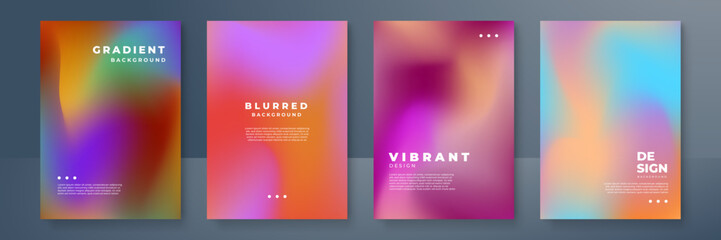 Trendy summer fluid gradient background, colorful abstract liquid 3d shapes. Futuristic design wallpaper for banner, poster, cover, flyer, presentation, advertising, landing page