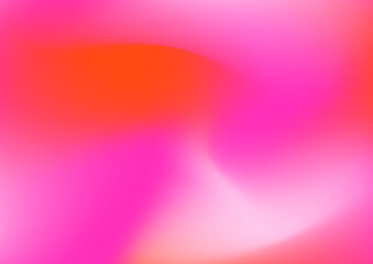 Gradient red yellow orange green blue pink blur abstract background