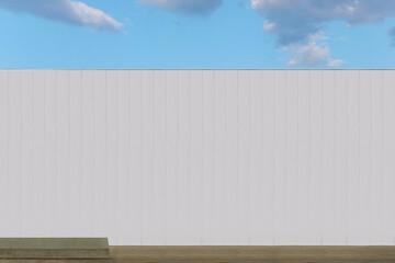 Advertising Mockup. Empty space to showcase your advertising or branding campaign