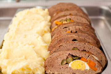 minced meat roll
