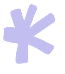 Cafe element for coffee shop doodle hand sketch style pastel illustration