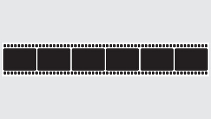 Film frame. Image of frame film vector. Blank film frame