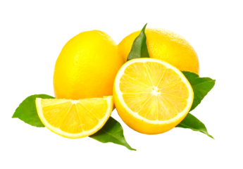 lemon isolated on white