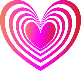 Lovely heart shape signs emotion like emotion passion abstract background graphic design illustration