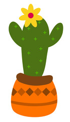 cute bright cactus 