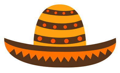 Cinco de Mayo vector hat
