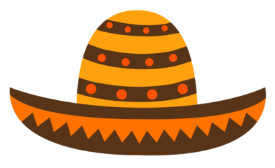 Cinco de Mayo vector hat