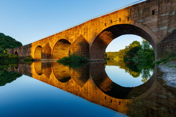 Fototapeta premium The Bridge of Unity in Vacha Germany