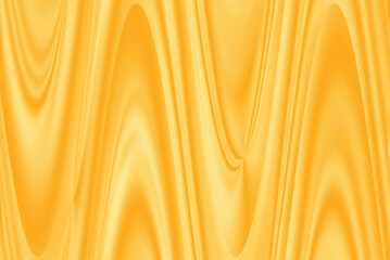 close up of the golden yellow wavy background
