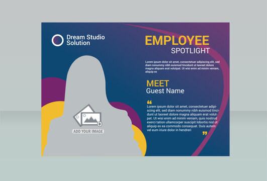 Employee Spotlight Banner Design