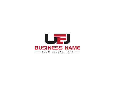 Typography UEJ Logo Icon Design, Premium uej Logo Letter Vector Image For You