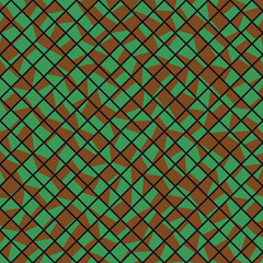 Color Rhombus tile tessellation pattern illustration