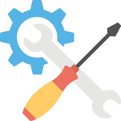 Settings Flat Icon 