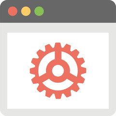 Software Development Flat Icon 