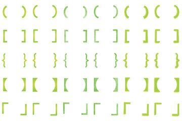 タイトル 見出し 表題 括弧 北欧 装飾 枠 バナー フレーム eps ベクター素材