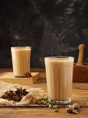 Traditional Indian Masala Chai.
