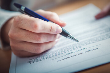 Last Will or testament