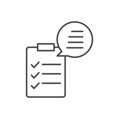 Feedback Testimonial icons  symbol vector elements for infographic web