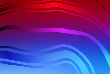 Light Blue, Red vector blurred template.