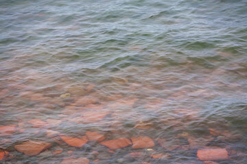 water and rocks