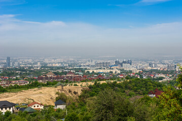 view of the city