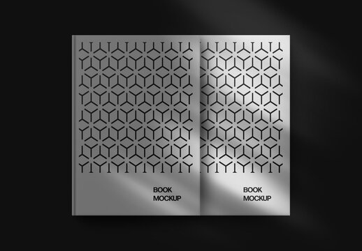 Modern Hard Cover Book Mockup