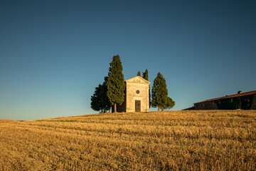 Cappella di Vitaleta, Toscana Val d'Orcia