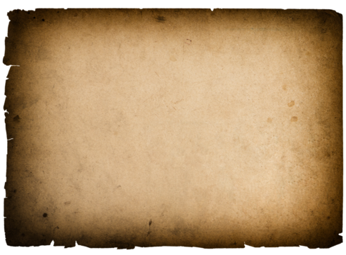Used paper torn edges PNG  isolated transparent background
