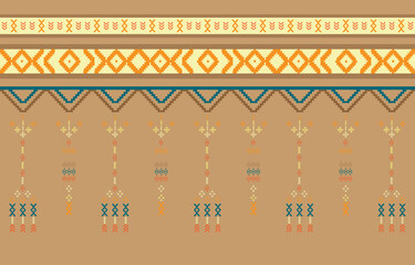 Geometric ethnic oriental pattern traditional Design for clothing, fabric ,book and blueprint. abstract geometric and tribal patterns, usage design local fabric patterns
