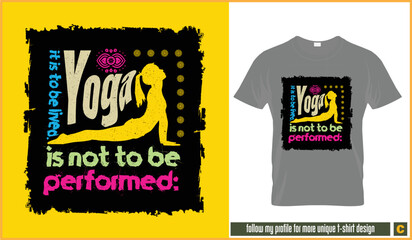 yoga performed,  yoga t-shirt design, Yoga t-shirt design vector, Typography yoga t-shirt design, Vintage yoga t-shirt design, Retro yoga t-shirt design