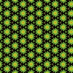 seamless pattern with flowers