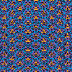 seamless pattern with flowers