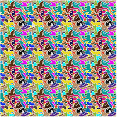 Bright mosaic texture. Ceramic tile texture. Perfect for fashion, textile design, cute themed fabric, on wall paper, wrapping paper, fabrics and home decor.