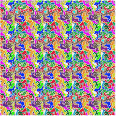 Bright mosaic texture. Ceramic tile texture. Perfect for fashion, textile design, cute themed fabric, on wall paper, wrapping paper, fabrics and home decor.